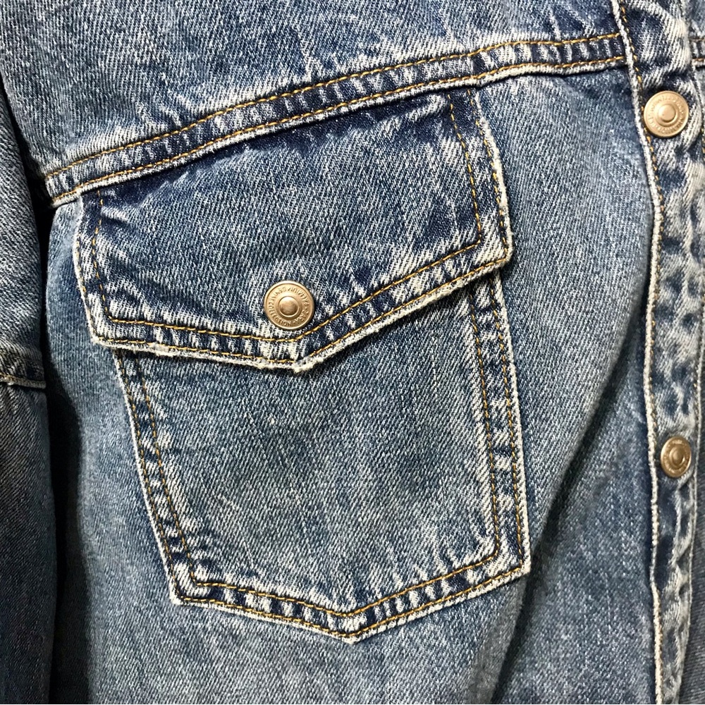 Zara The Denim Overshirt jacket - Picture 3 of 16
